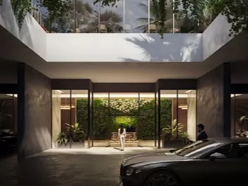 Aura Aerth drop-off area