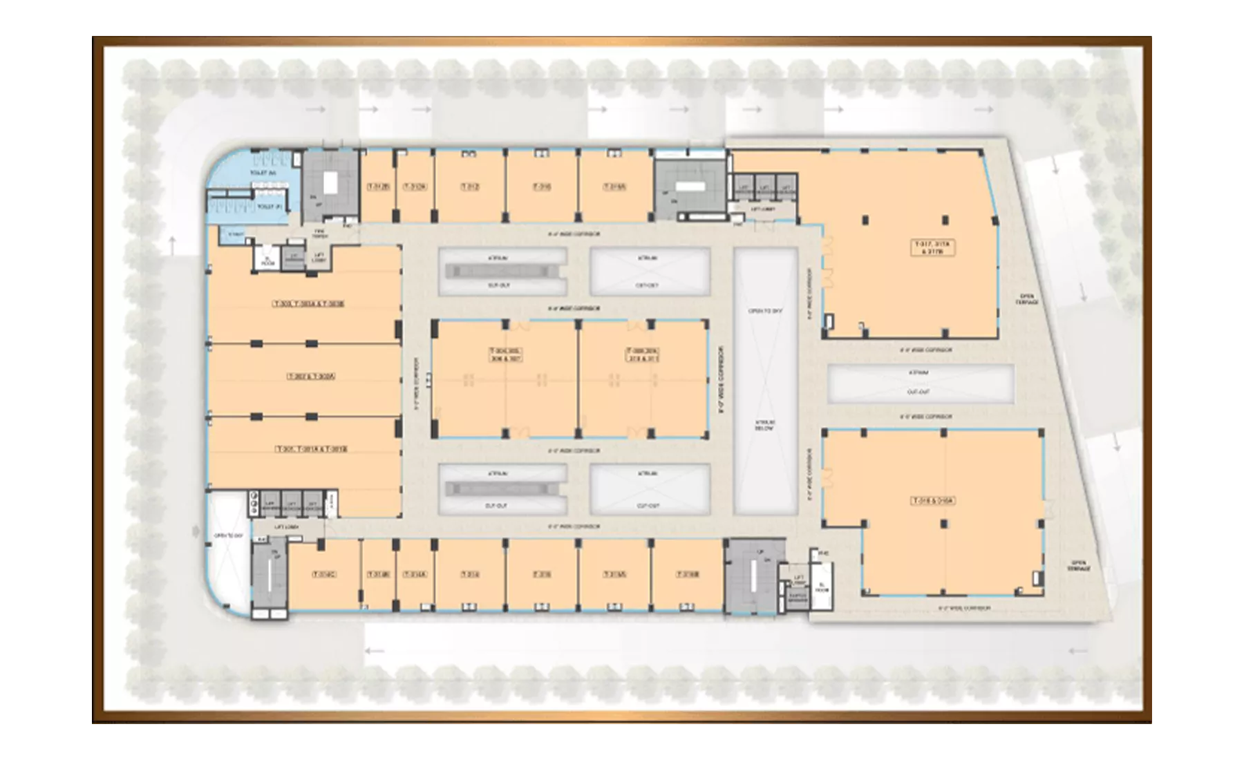 Aura Vantaje 3rd Floor Plan